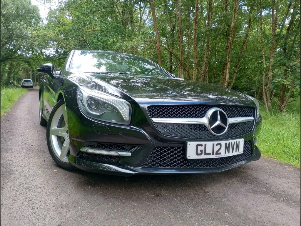 Mercedes-Benz SL Class 4.7 Sl500 V8 Blueefficiency G-tronic Euro 5 Ss Black