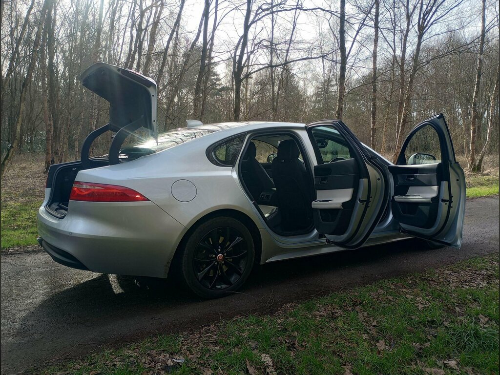 Jaguar XF 2.0D R-sport Euro 6 Ss GP66ELX Silver #3
