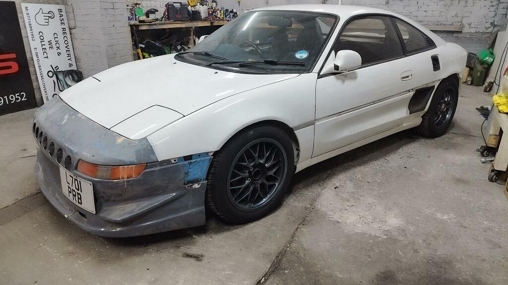 Toyota MR2 Turbo 1992 White