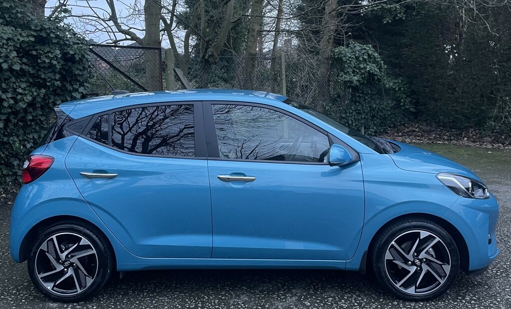 Hyundai I10 1.2 I10 Prem 1.2 84Ps Amt Tp My23 202323 CY23FZJ Blue #2