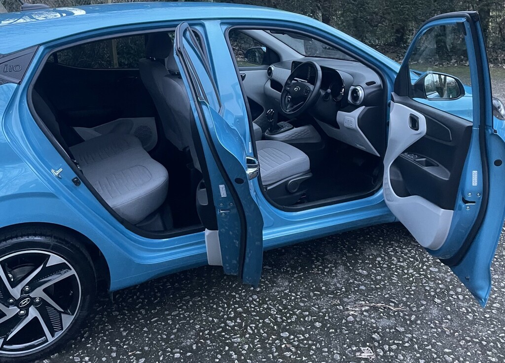 Hyundai I10 1.2 I10 Prem 1.2 84Ps Amt Tp My23 202323 CY23FZJ Blue #5