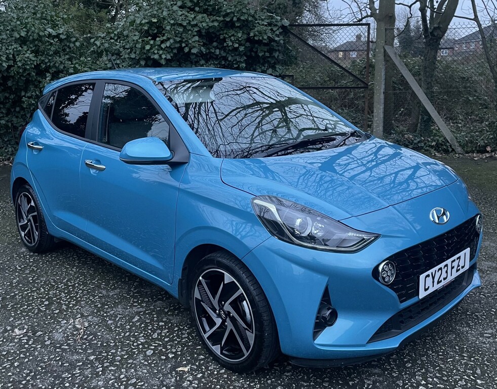 Hyundai I10 1.2 I10 Prem 1.2 84Ps Amt Tp My23 202323 Blue