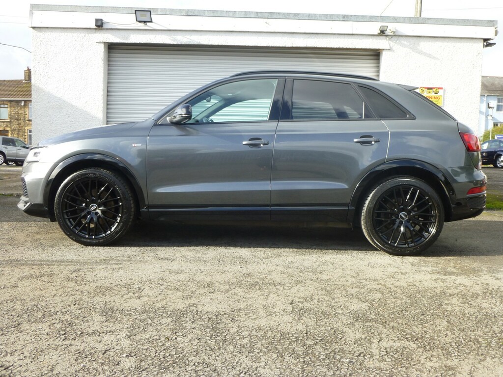 Audi Q3 Audi Q3 2.0 Tdi 150 Bhp Quattro Black Edition Euro MW18FDO Grey #2