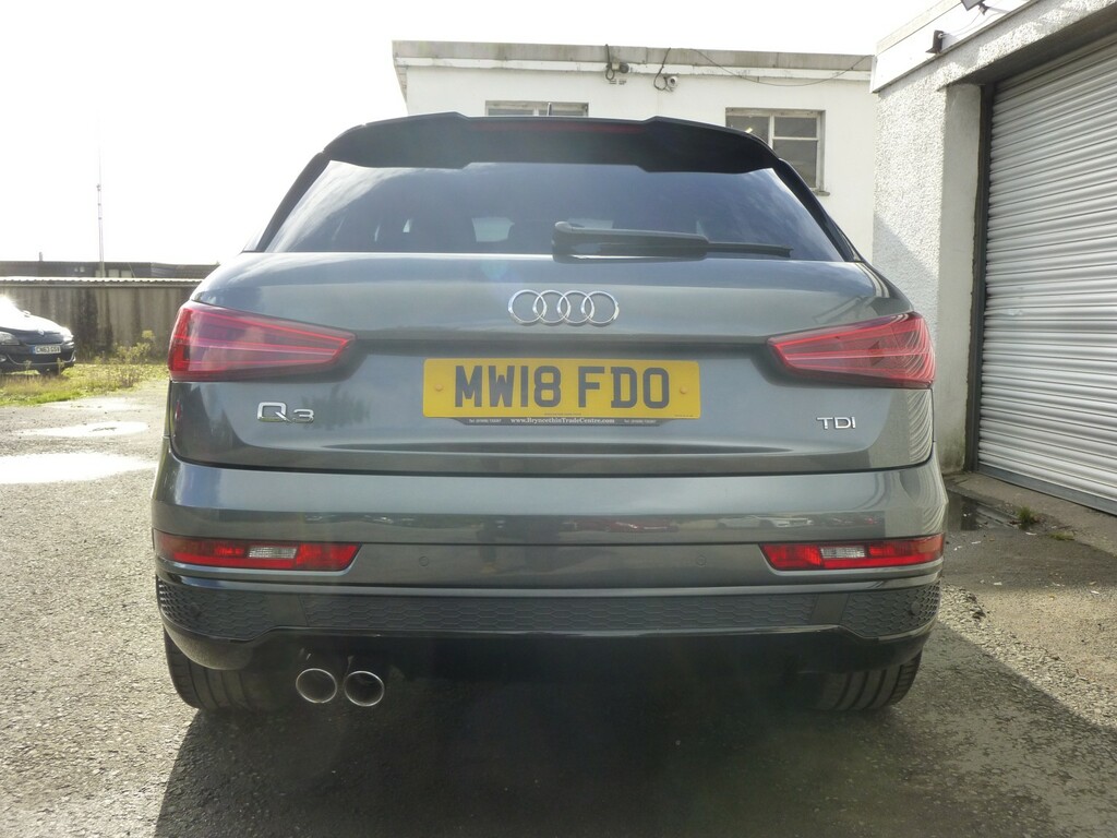 Audi Q3 Audi Q3 2.0 Tdi 150 Bhp Quattro Black Edition Euro MW18FDO Grey #6