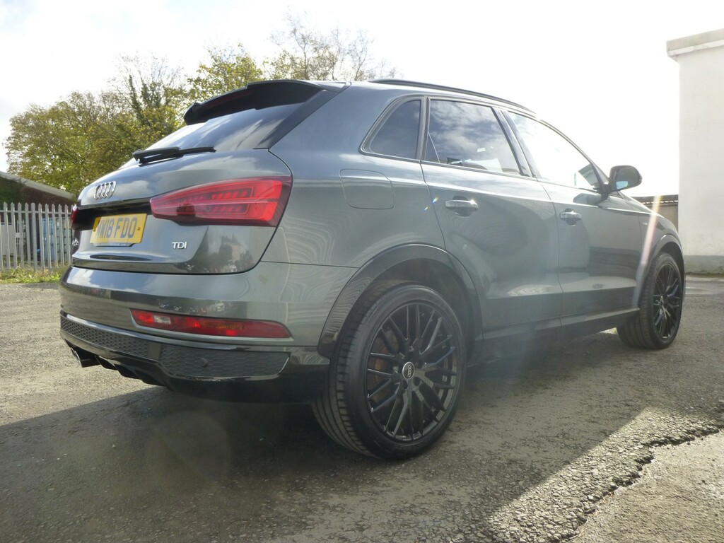 Audi Q3 Audi Q3 2.0 Tdi 150 Bhp Quattro Black Edition Euro MW18FDO Grey #4