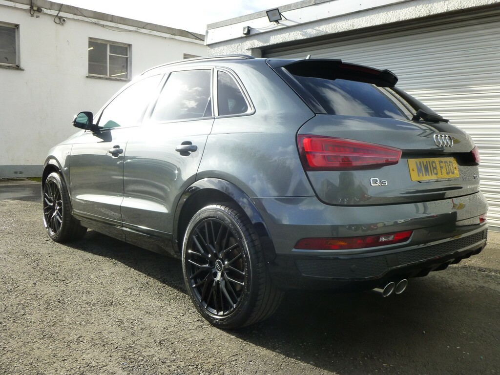Audi Q3 Audi Q3 2.0 Tdi 150 Bhp Quattro Black Edition Euro MW18FDO Grey #3