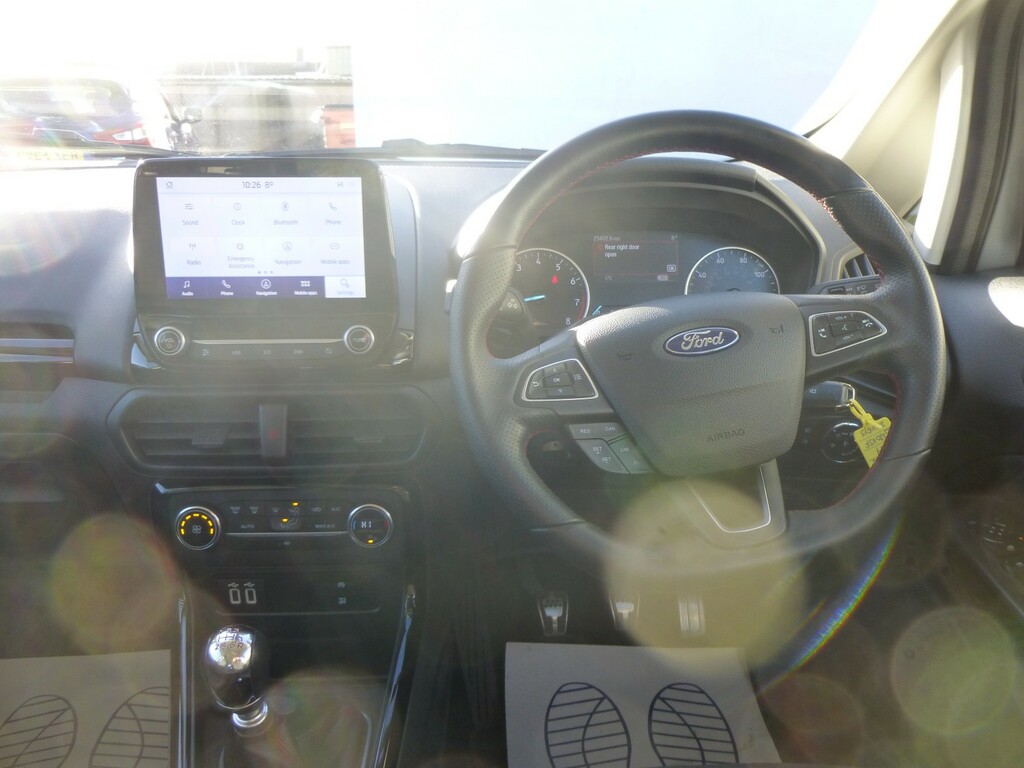 Ford Ecosport 1.0T St-line 23000 Miles Euro6 Ulez KS20VSF Silver #6