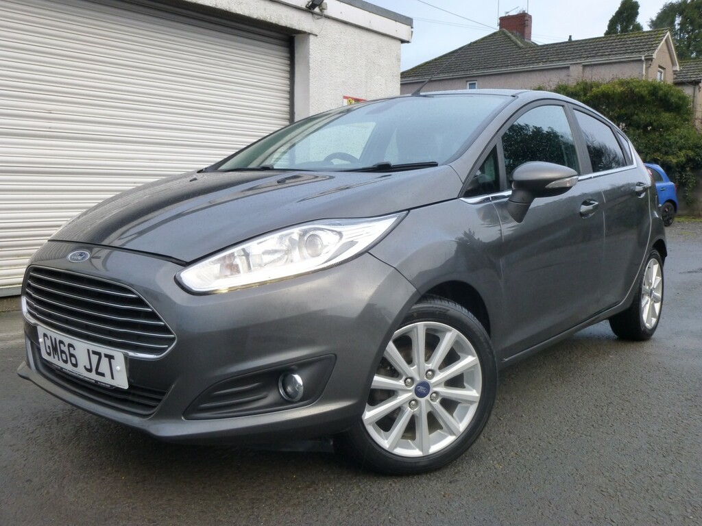 Ford Fiesta 1.0T 100 Bhp Ecoboost Titanium 20 R Tax Euro 6 Ule Grey