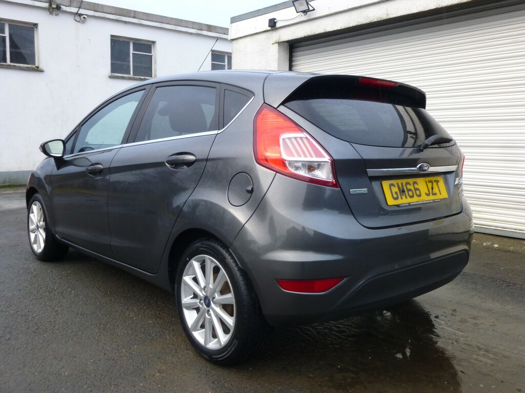 Ford Fiesta 1.0T 100 Bhp Ecoboost Titanium 20 R Tax Euro 6 Ule GM66JZT Grey #4