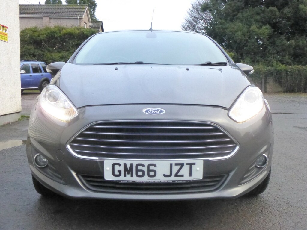 Ford Fiesta 1.0T 100 Bhp Ecoboost Titanium 20 R Tax Euro 6 Ule GM66JZT Grey #3