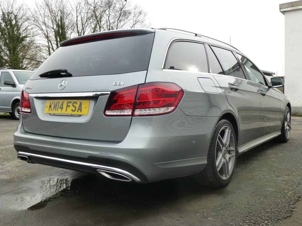 Mercedes-Benz E Class 2.1 E220 Cdi 168 Bhp Amg Sport Edition 7 Spd KM14FSA Silver #5