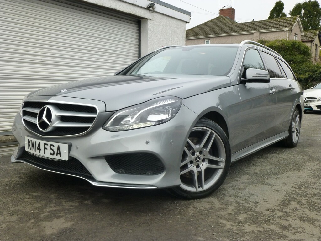 Mercedes-Benz E Class 2.1 E220 Cdi 168 Bhp Amg Sport Edition 7 Spd Silver