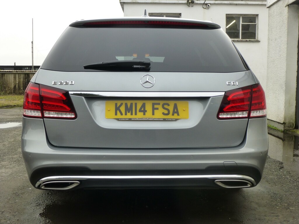 Mercedes-Benz E Class 2.1 E220 Cdi 168 Bhp Amg Sport Edition 7 Spd KM14FSA Silver #6