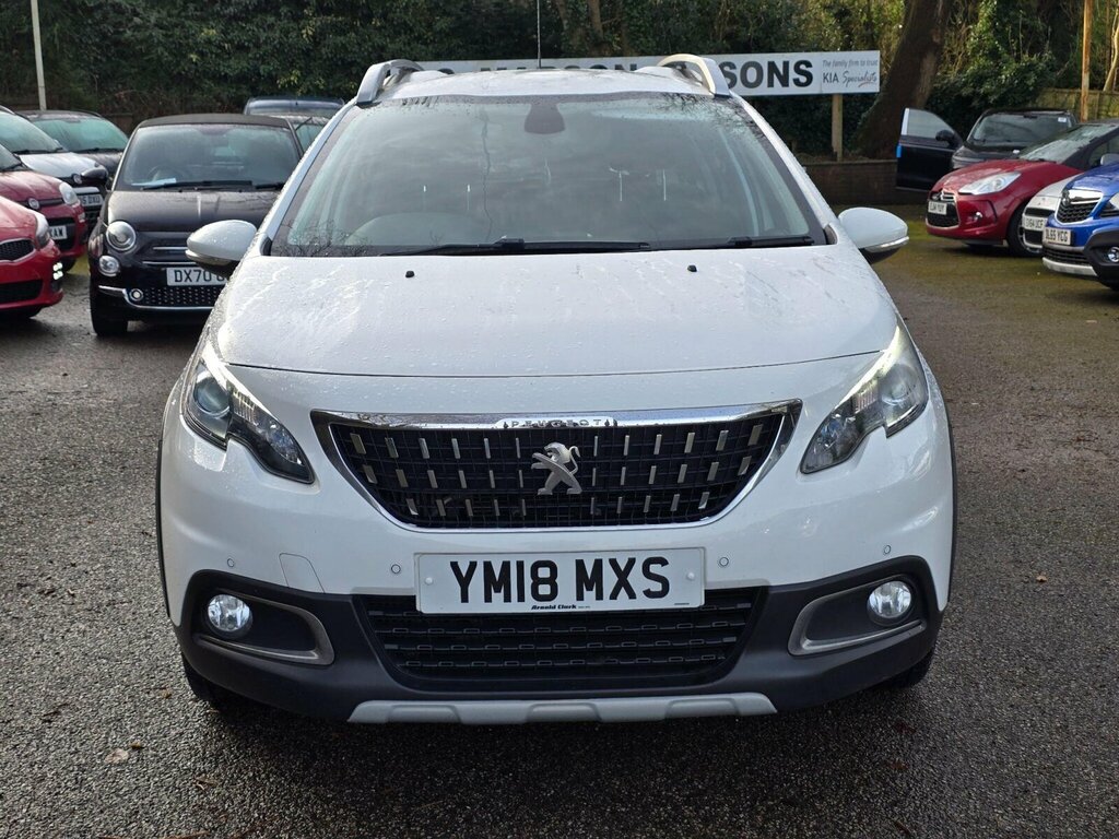 Peugeot 2008 1.5 Bluehdi Allure Euro 6 Ss White #2