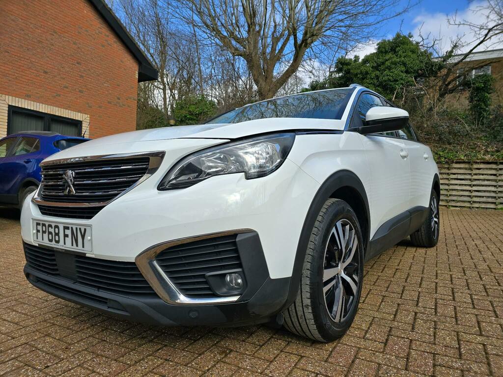 Peugeot 5008 1.2 Puretech Active Euro 6 Ss FP68FNY White #5