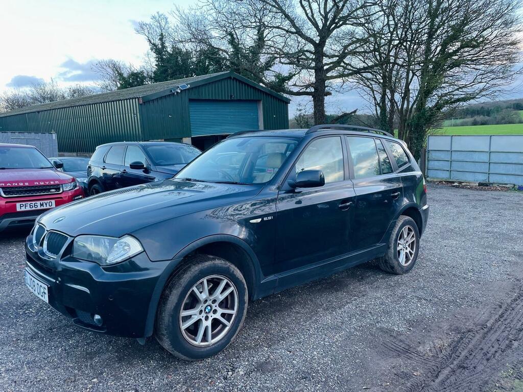 BMW X3 2.5 Si Se Steptronic 4Wd Euro 4 LJ08OGF Black #2