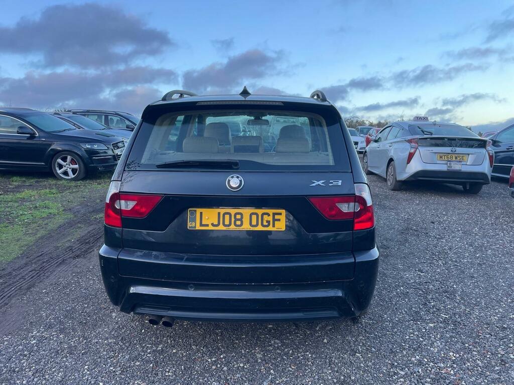 BMW X3 2.5 Si Se Steptronic 4Wd Euro 4 LJ08OGF Black #5