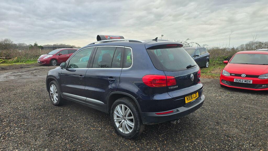 Volkswagen Tiguan 2.0 Tdi Bluemotion Tech Match Edition Dsg 4Wd Euro HX16LZG Blue #6