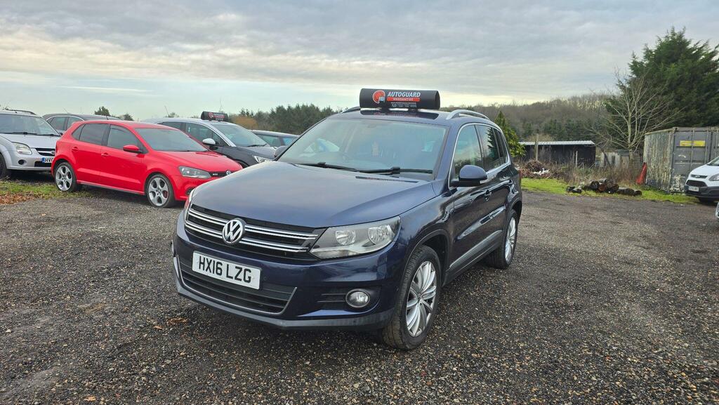 Volkswagen Tiguan 2.0 Tdi Bluemotion Tech Match Edition Dsg 4Wd Euro HX16LZG Blue #5