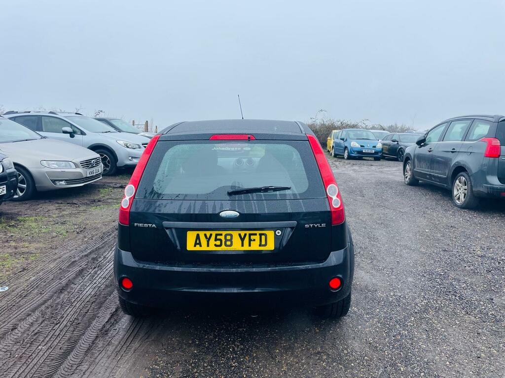 Ford Fiesta 1.6 Style Climate AY58YFD Black #6