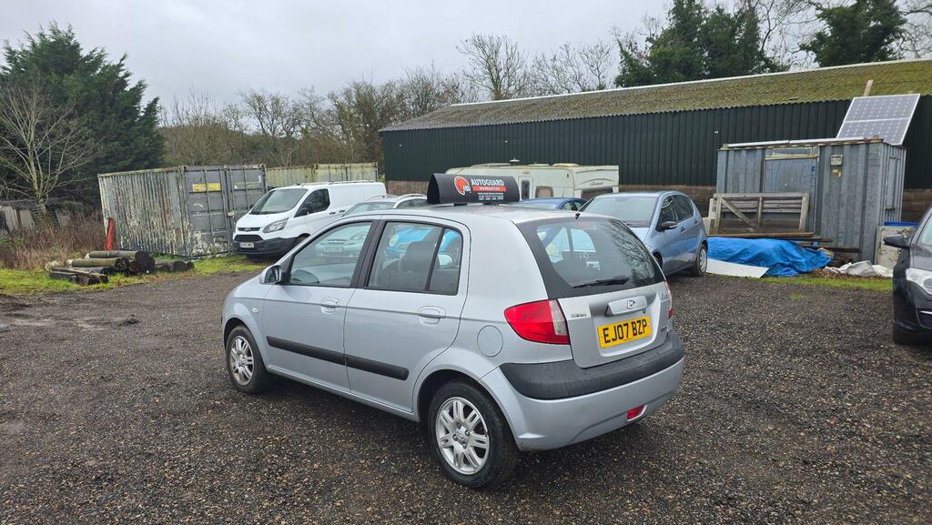 Hyundai Getz 1.1 Cdx Silver #4