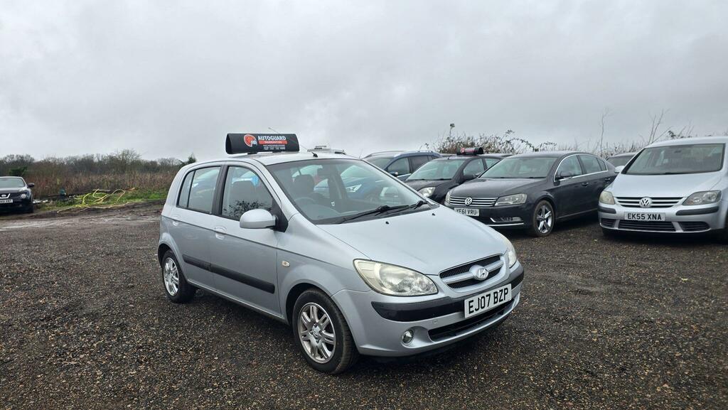 Hyundai Getz 1.1 Cdx Silver #5