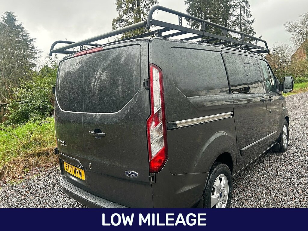 Ford Transit Custom Tdci 290 Limited ET17WYW Grey #3