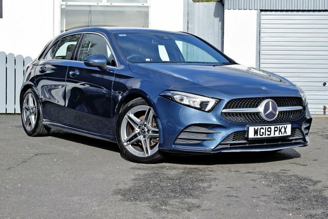 Mercedes-Benz A Class 1.3 A200 Amg Line Hatchback 7G-dct Euro Blue