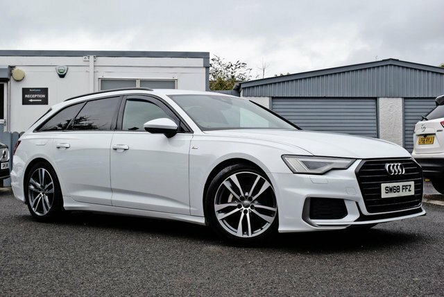 Audi A6 Avant 2.0 Tdi 40 S Line Estate S Tronic Euro White