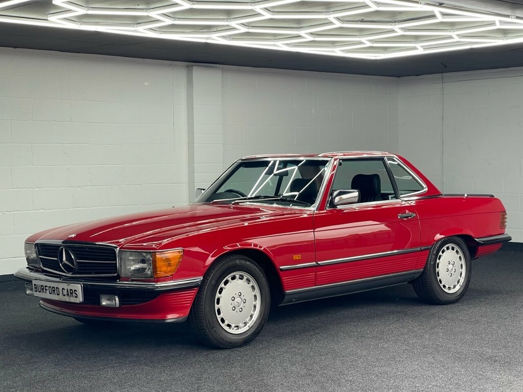 Mercedes-Benz 420 4.2L 420 Sl F285DHG Red #3