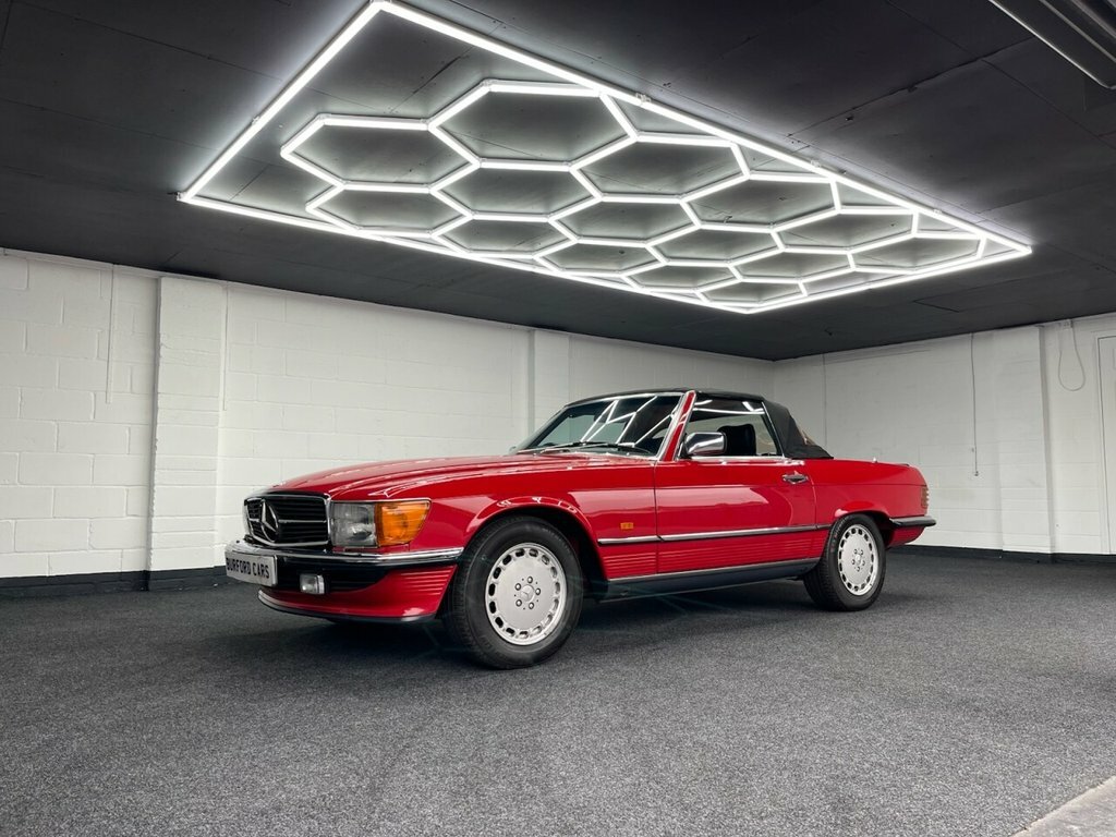 Mercedes-Benz 420 4.2L 420 Sl F285DHG Red #4