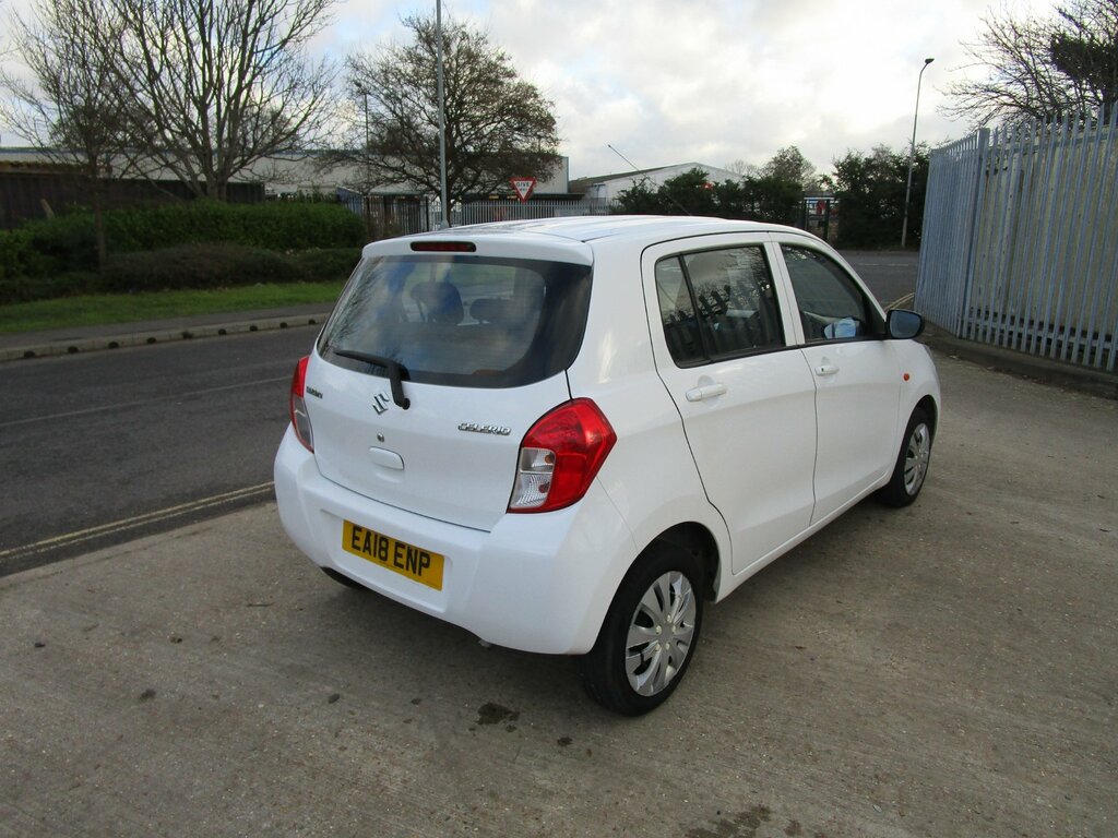 Suzuki Celerio Sz2 5-Door Long Mot, Chain Driven EA18ENP White #4