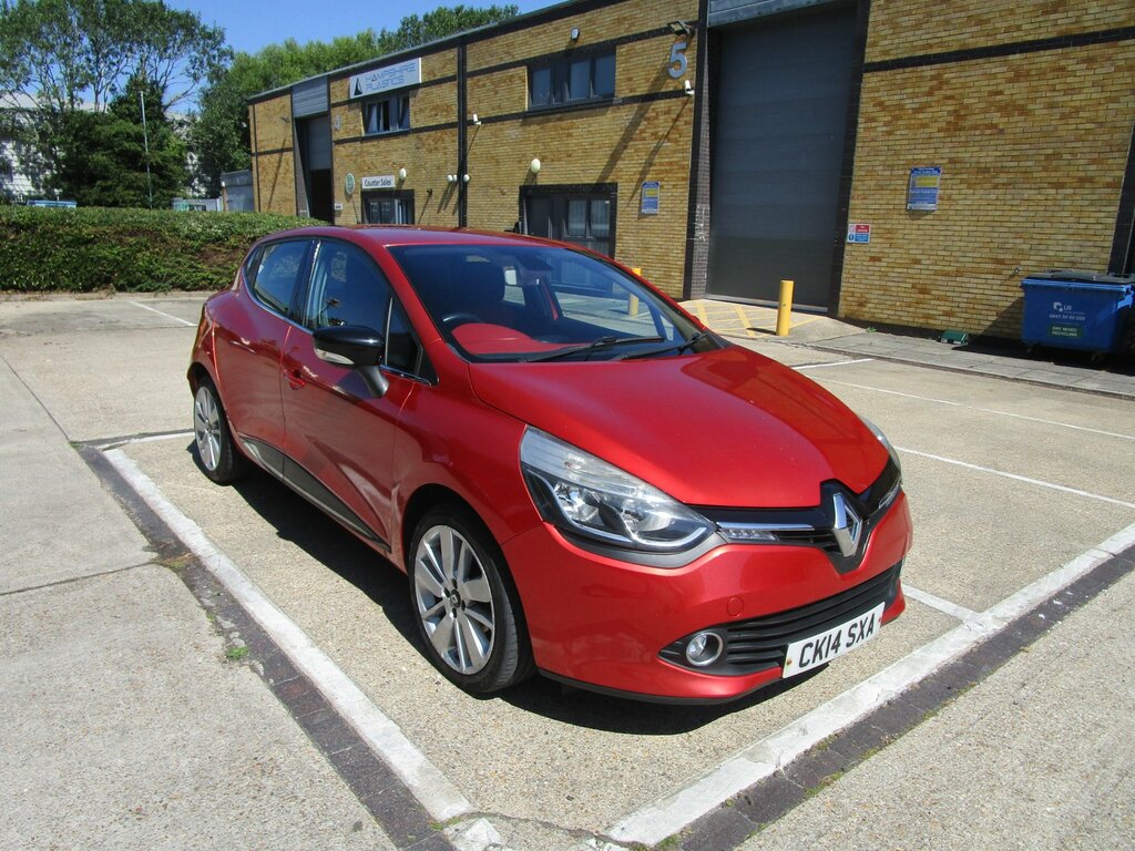 Renault Clio Dynamique S Medianav Energy Dci Ss 5-Door Red