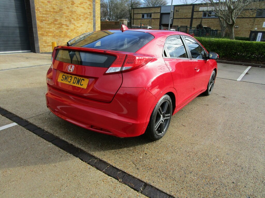 Honda Civic 1.8 I-vtec Ti Hatchback Euro 5 Red #4