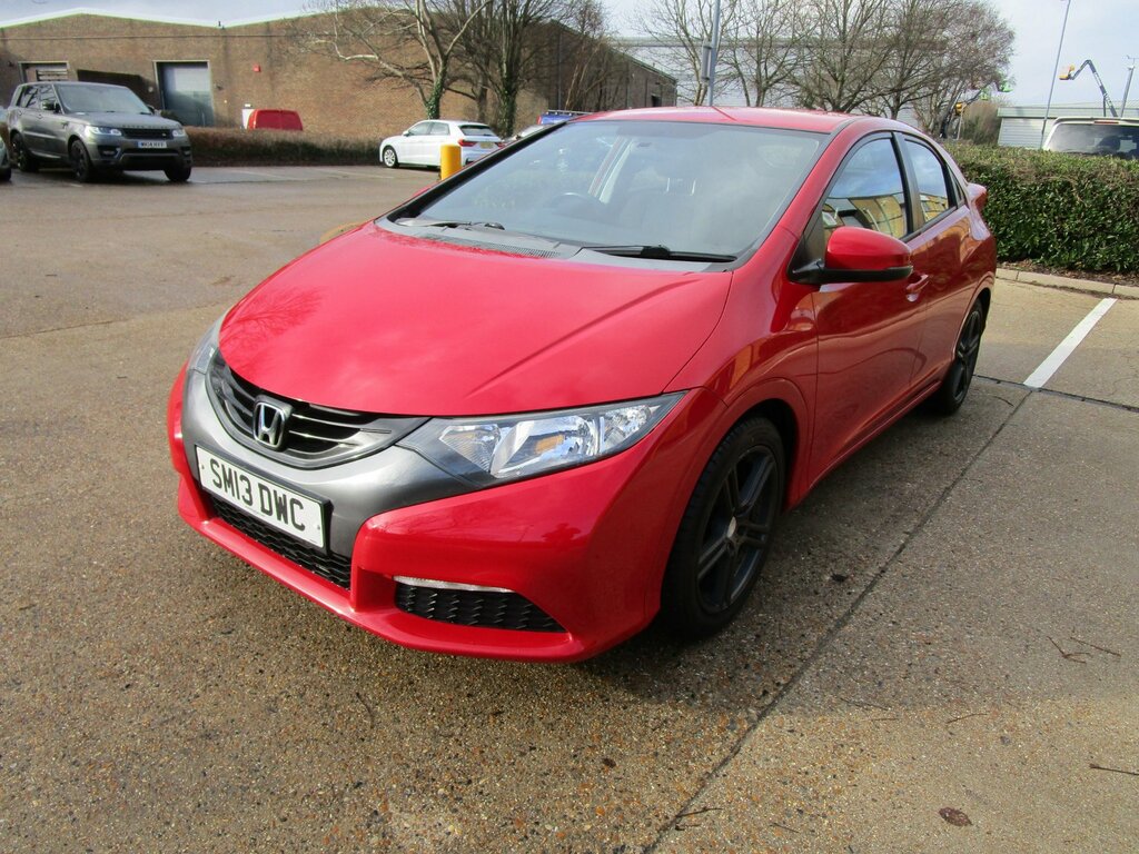 Honda Civic 1.8 I-vtec Ti Hatchback Euro 5 Red #3