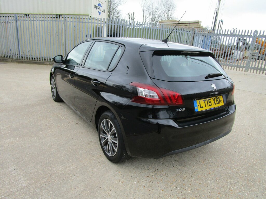 Peugeot 308 1.2 Puretech Active Hatchback Eu LT15XBK Black #2