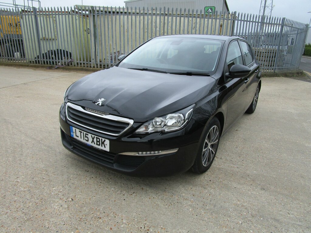 Peugeot 308 1.2 Puretech Active Hatchback Eu LT15XBK Black #3