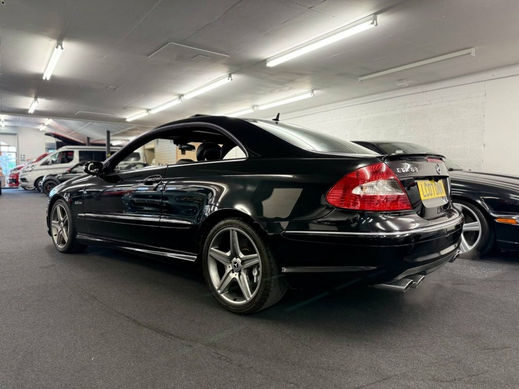 Mercedes-Benz CLK 6.2L Amg Black #5