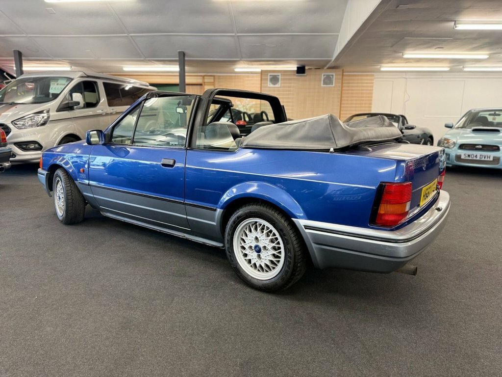 Ford Escort Xr3i Cabriolet Blue #4