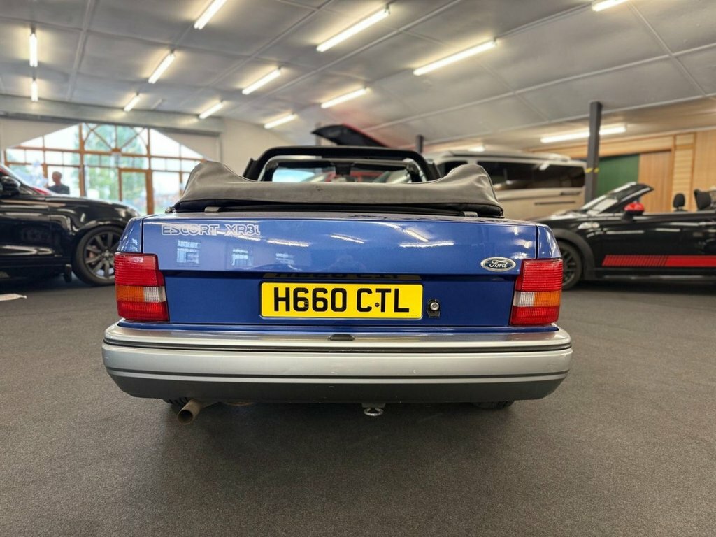 Ford Escort Xr3i Cabriolet Blue #6