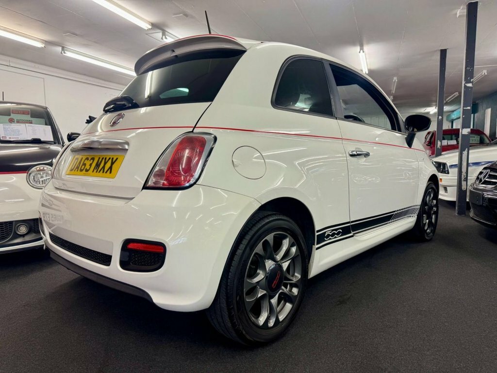 Fiat 500 1.2L S DA63MXX White #5
