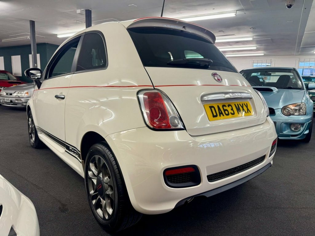 Fiat 500 1.2L S DA63MXX White #6