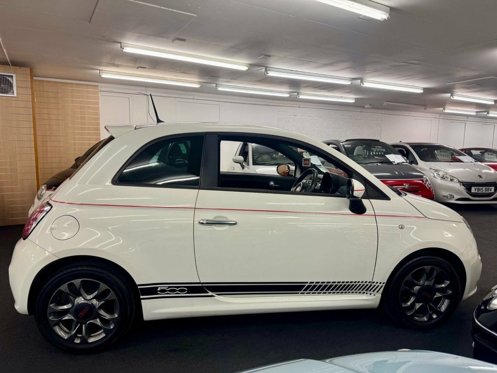 Fiat 500 1.2L S DA63MXX White #4