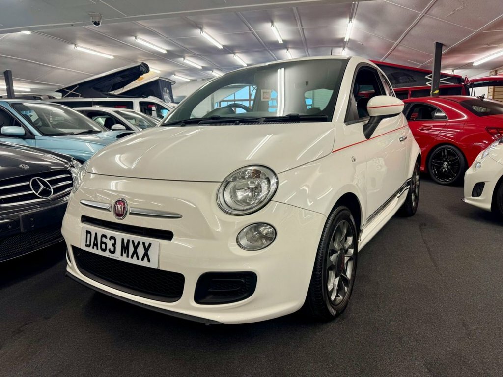 Fiat 500 1.2L S White