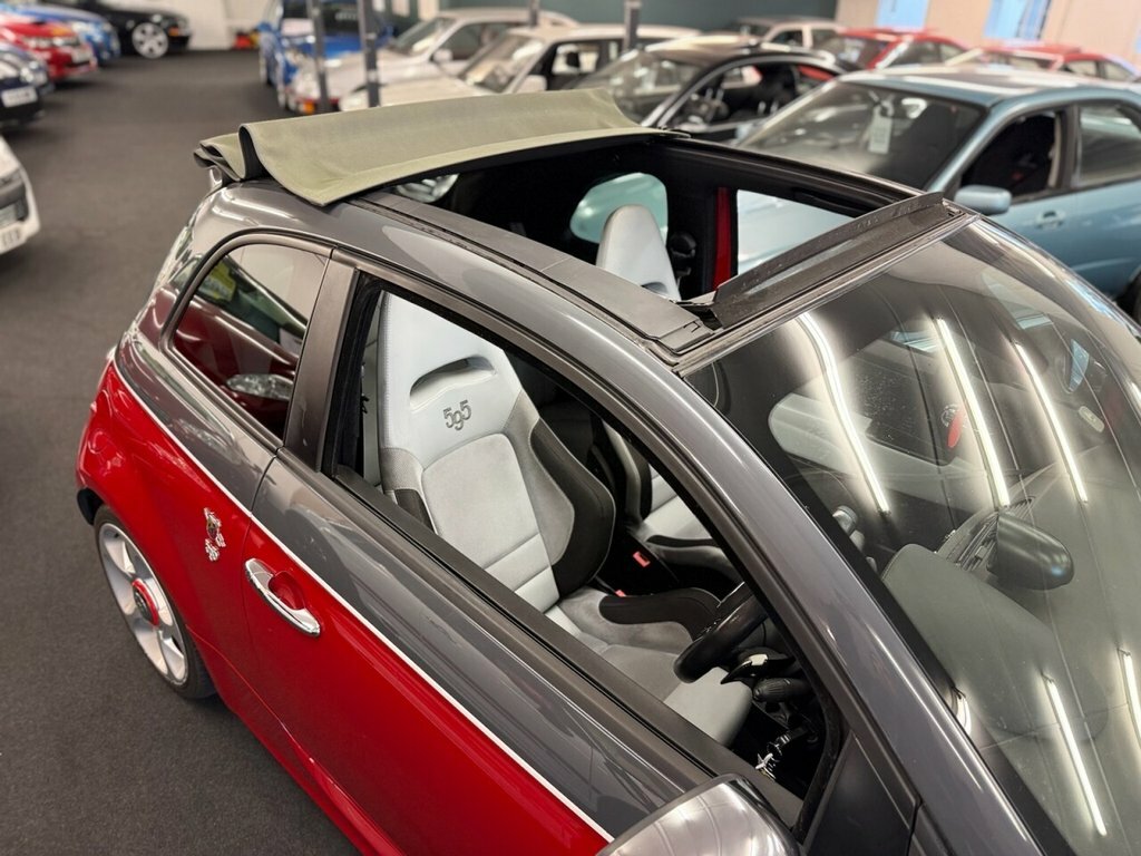 Abarth 595 Convertible LK13HMU Grey #4