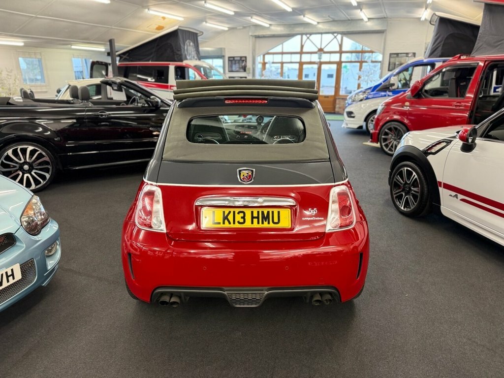 Abarth 595 Convertible LK13HMU Grey #6