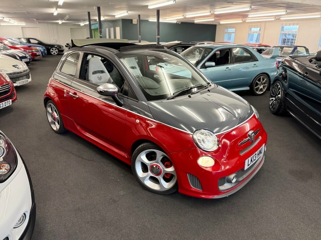 Abarth 595 Convertible LK13HMU Grey #3