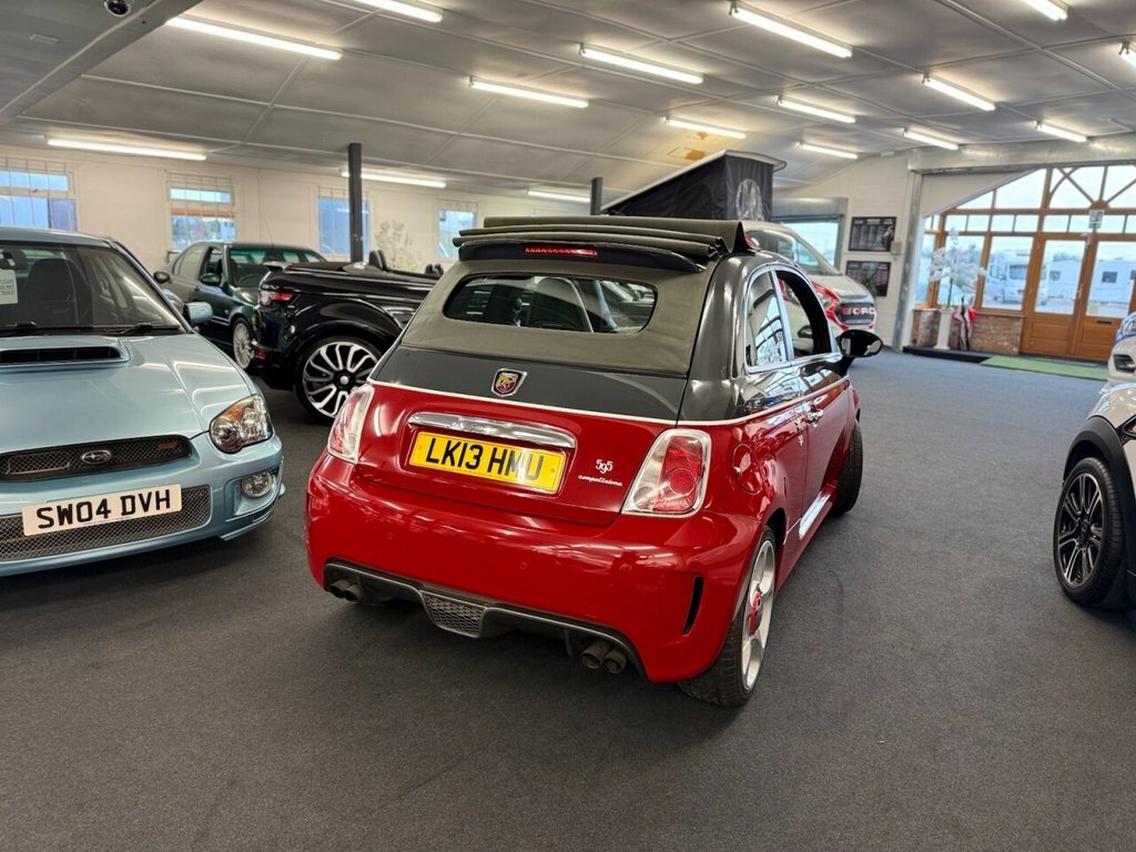 Abarth 595 Convertible LK13HMU Grey #5