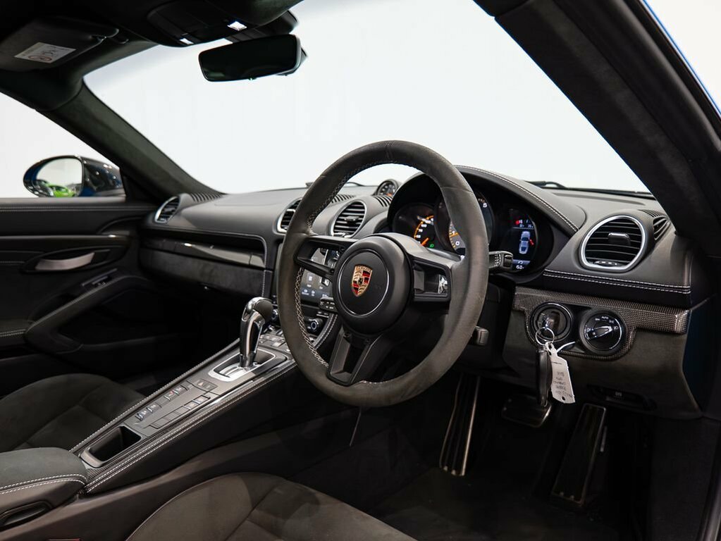 Porsche 718 Cayman 4L Gt4 Blue #3