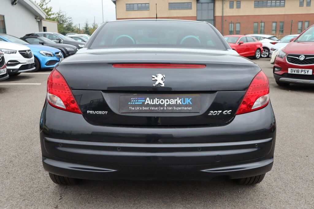 Peugeot 207 CC 2011 1.6 Cc Gt 120 Bhp Black #3